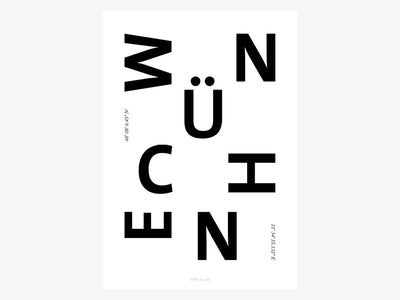 Print / Cities "München"