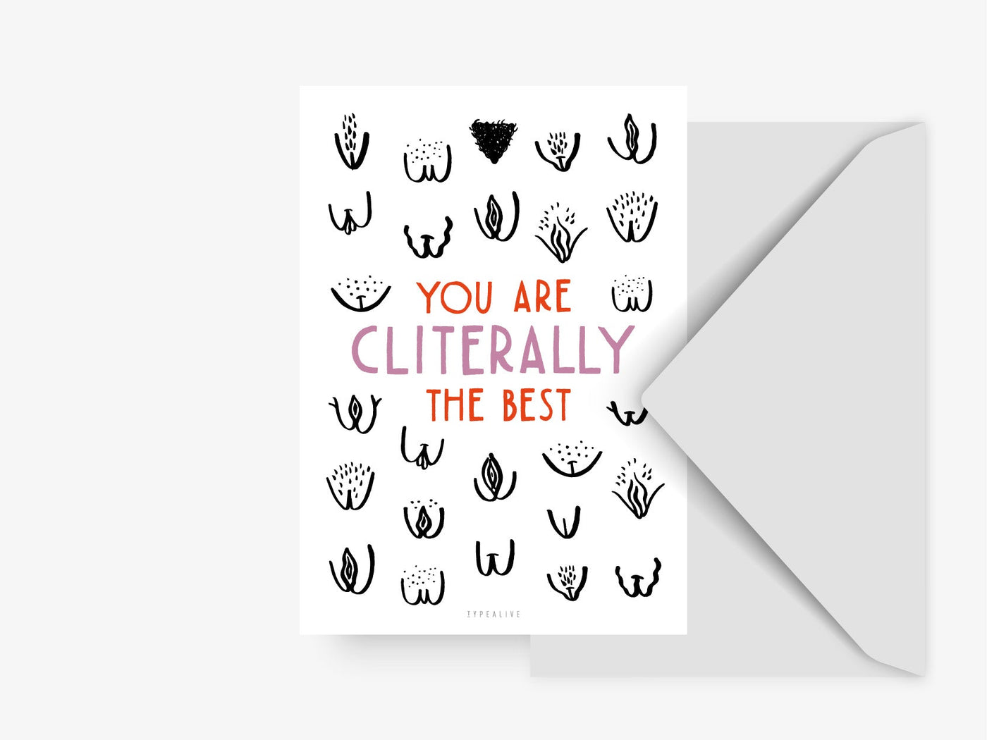Postkarte / Cliterally