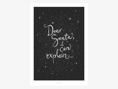 Print / Dear Santa No. 1