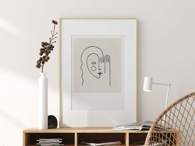Print / Faces No. 4
