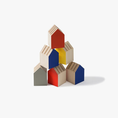 CINQPOINTS - Kartenhalter "Tiny House / blau"