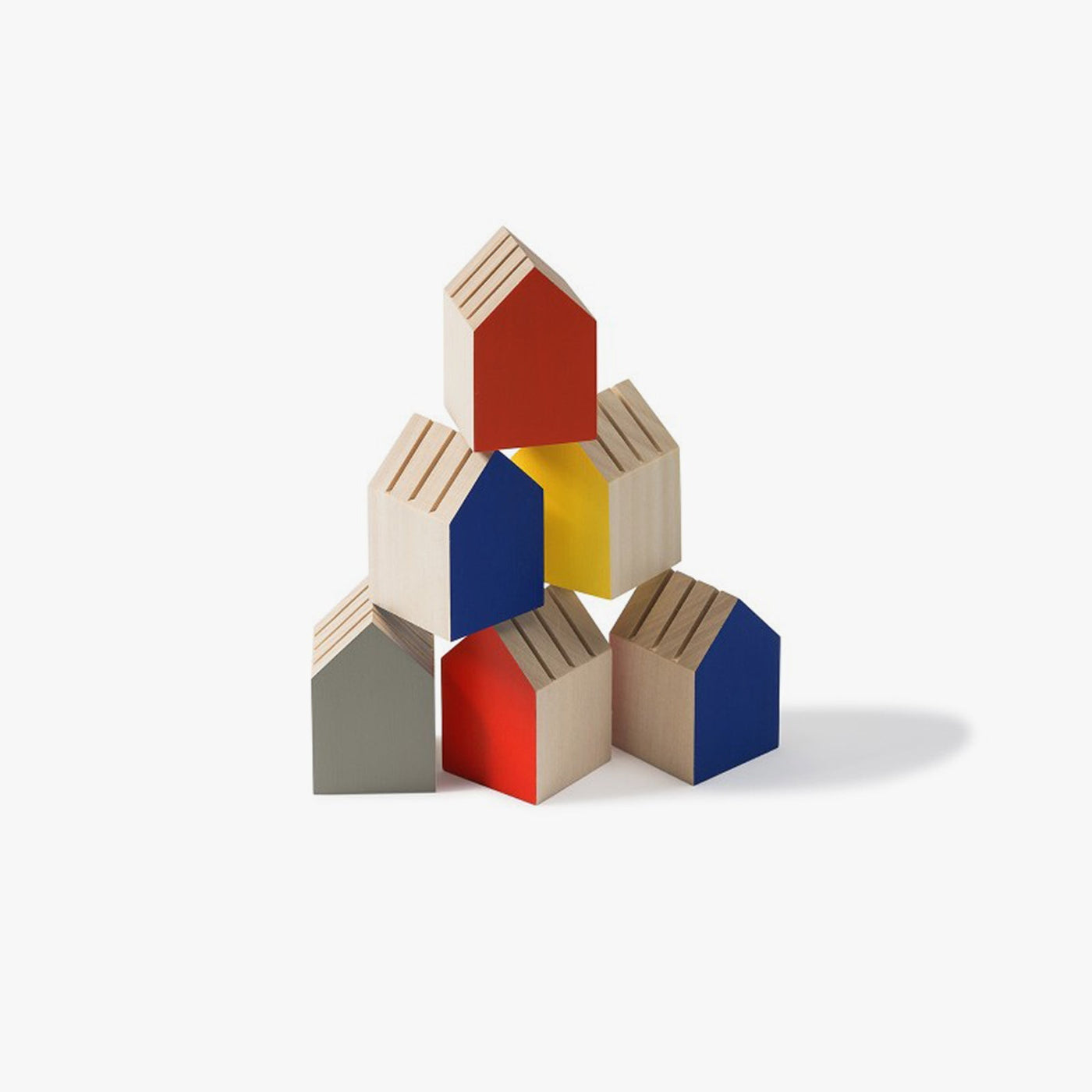 CINQPOINTS - Kartenhalter "Tiny House / gelb"
