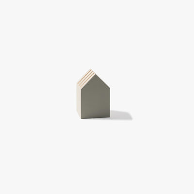 CINQPOINTS - Kartenhalter "Tiny House / grau"