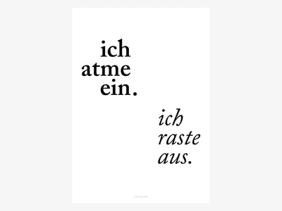 Print / Ich Atme Ein
