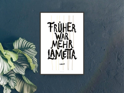 Print / Mehr Lametta