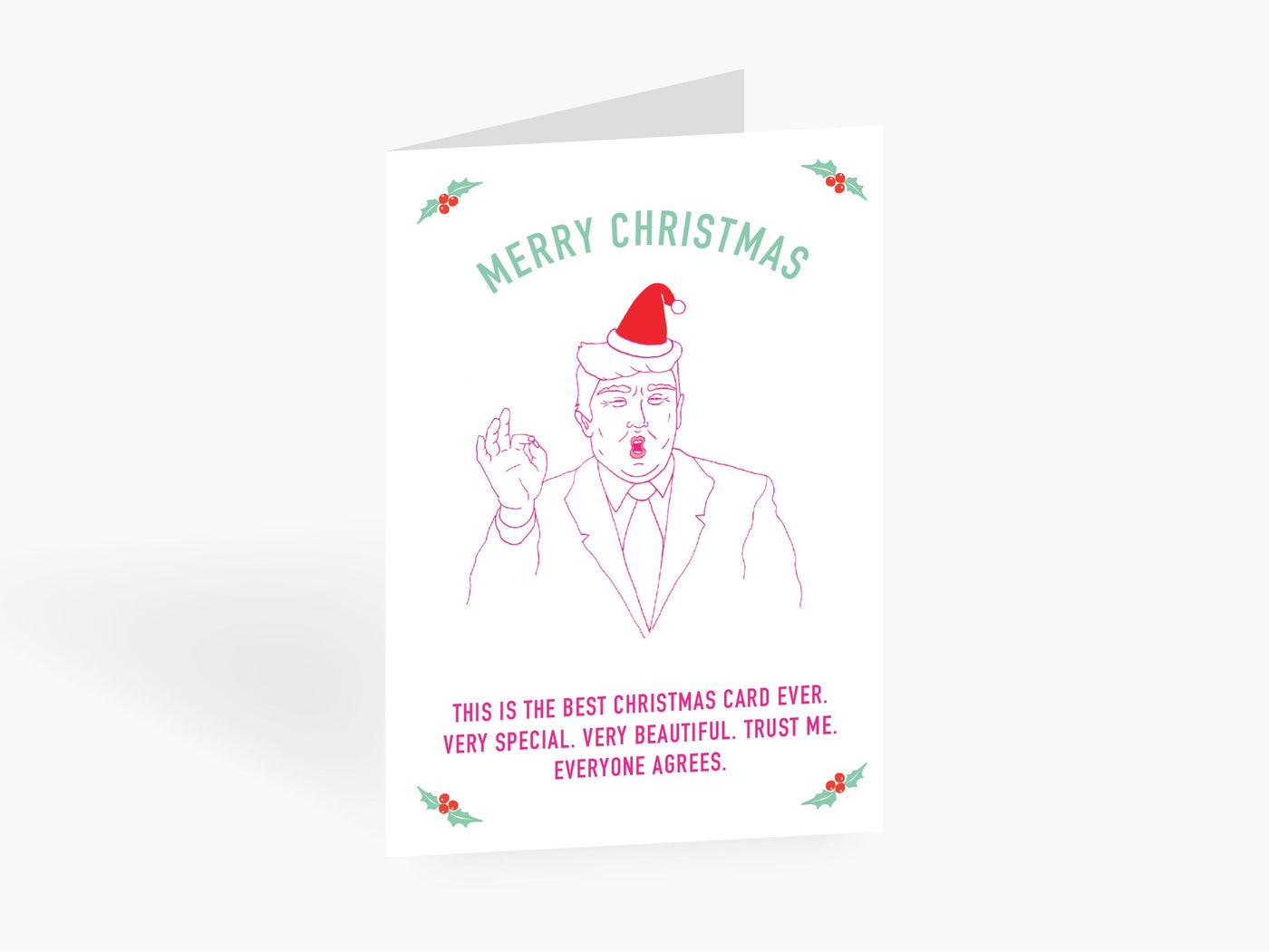 Grußkarte / Merry Tr*mpmas No. 2