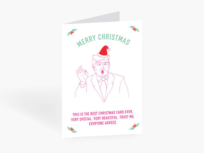 Grußkarte / Merry Tr*mpmas No. 2