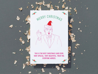 Grußkarte / Merry Tr*mpmas No. 2