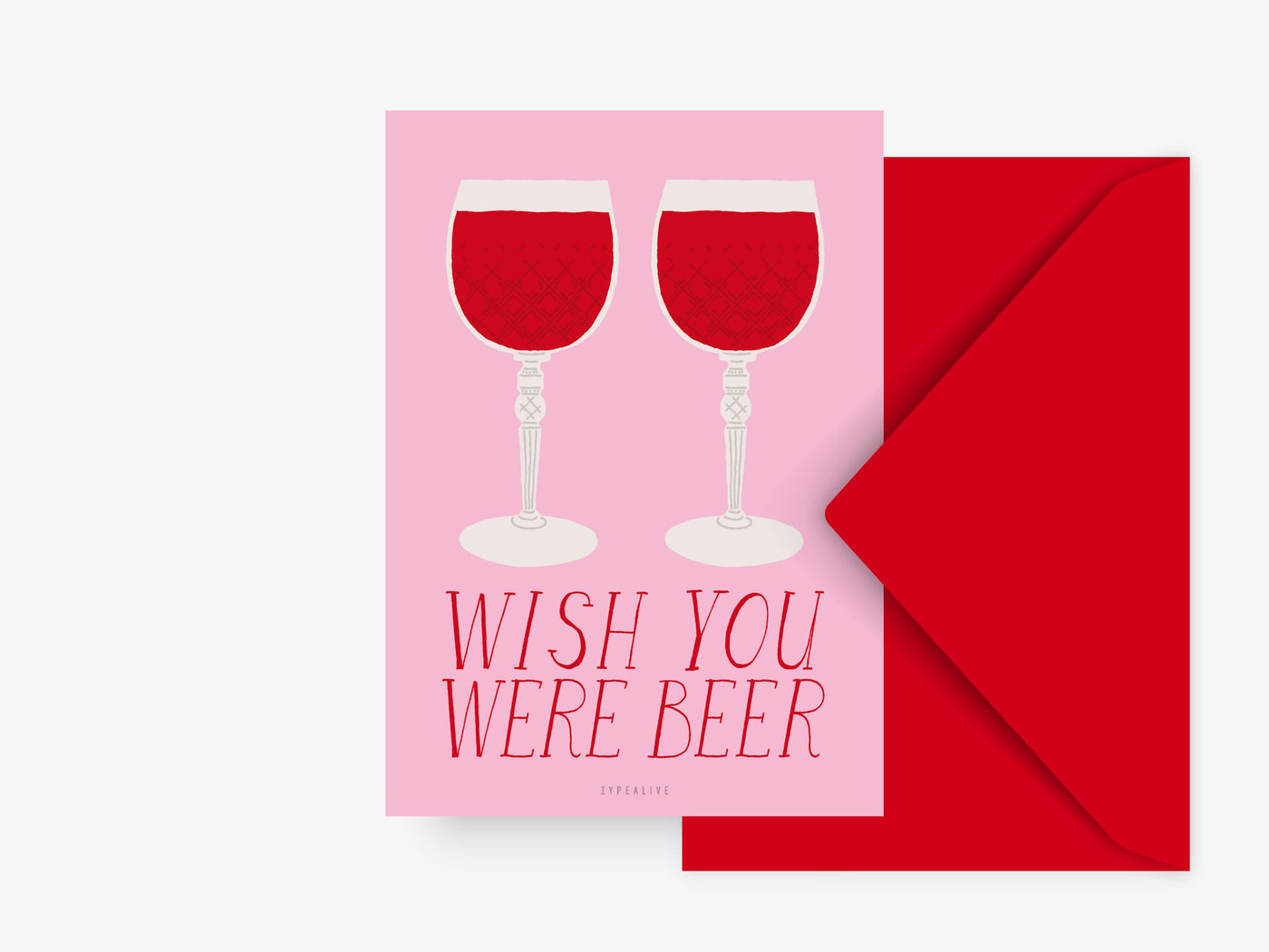 Postkarte / Wish You Were Beer