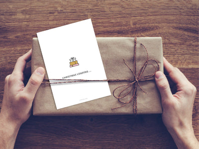 Postkarte / Christmas Is Loading No. 3