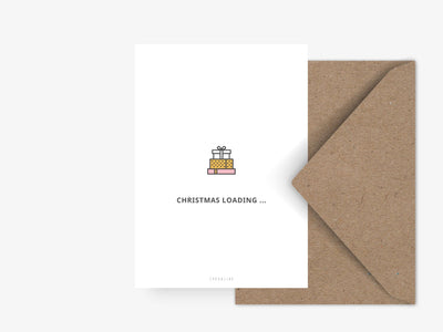 Postkarte / Christmas Is Loading No. 3