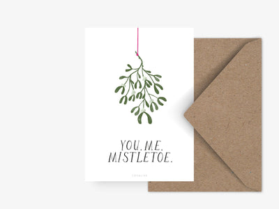 Postkarte / Mistletoe