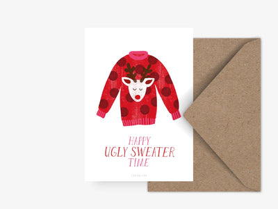 Postkarte / Ugly Sweater No. 1