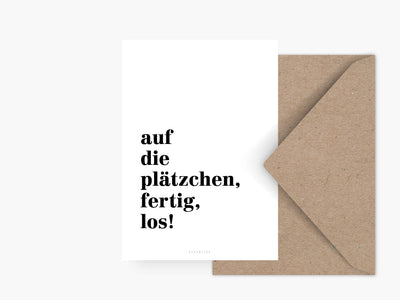 Postkarte / Plätzchen No. 1