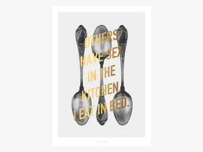 Print / Eat In Bed