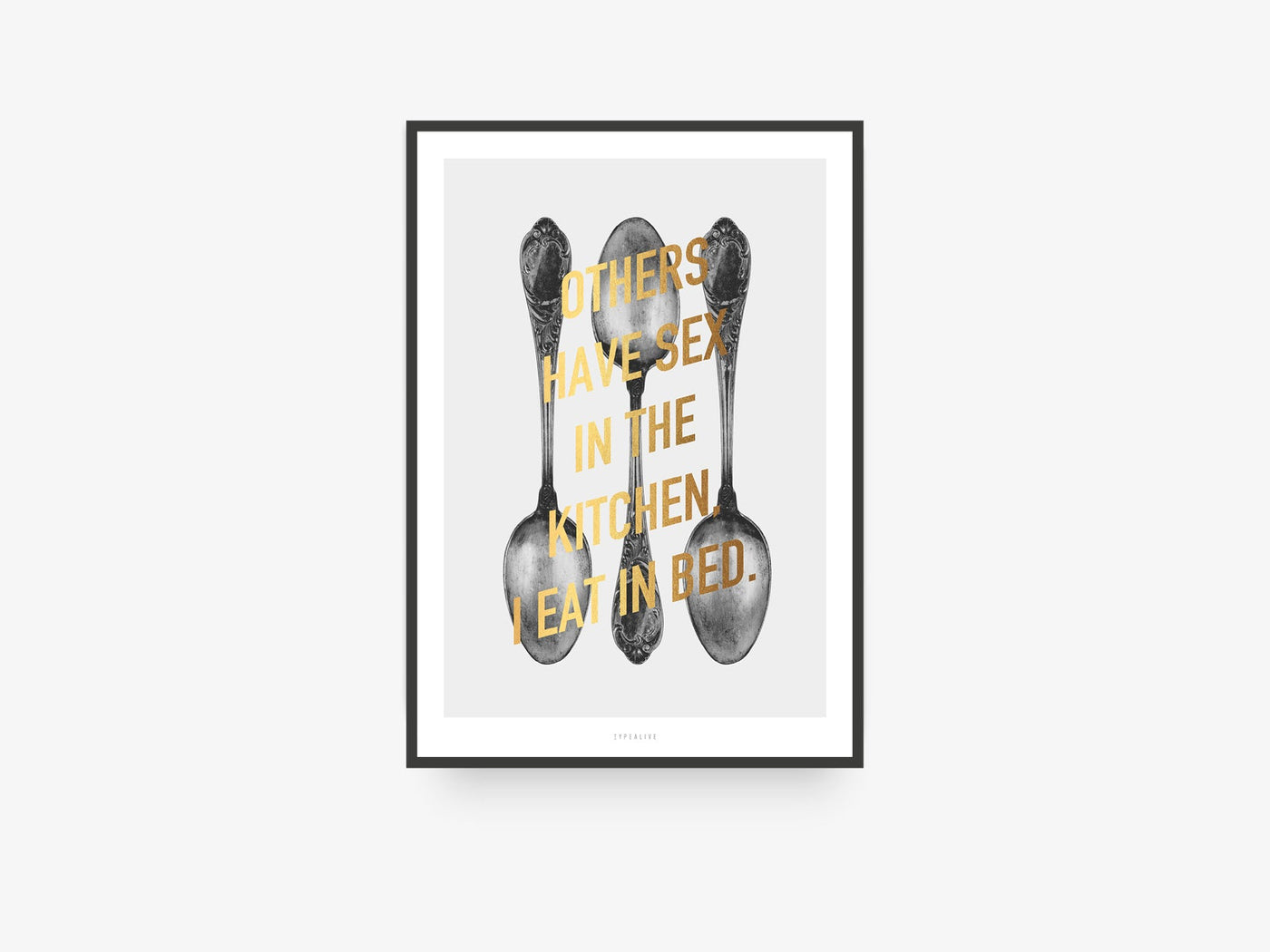 Print / Eat In Bed