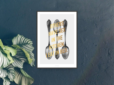 Print / Eat In Bed