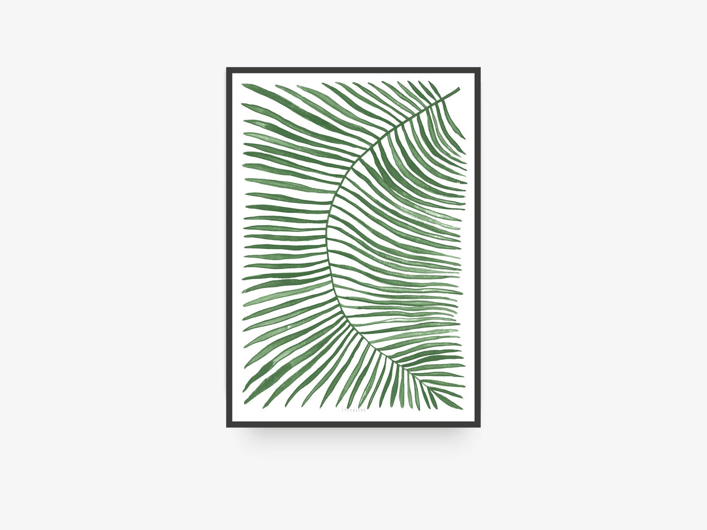 Print / Rectangle Plant No. 1