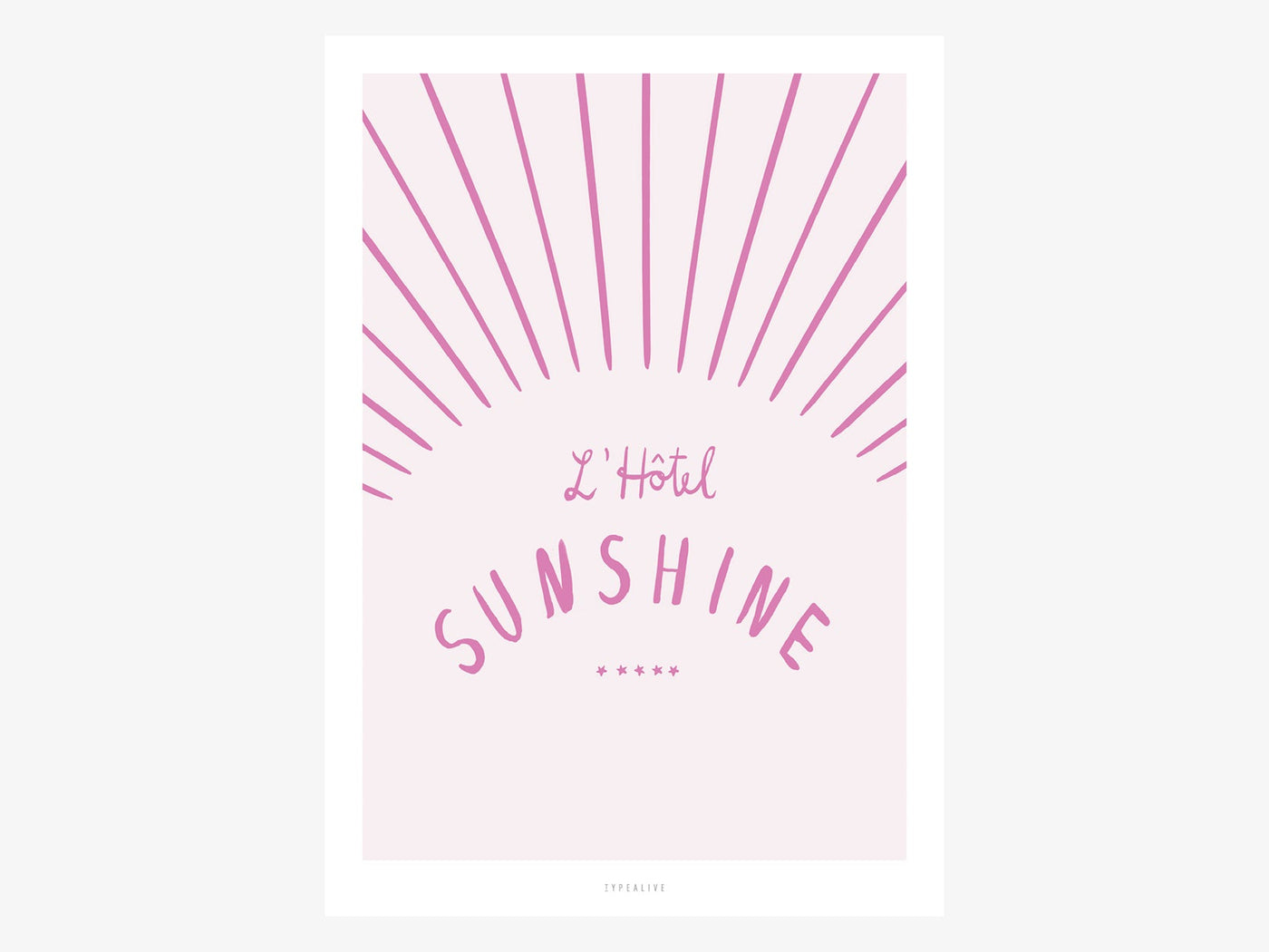 Print / Hotel Sunshine