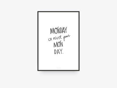 Print / Mon Day