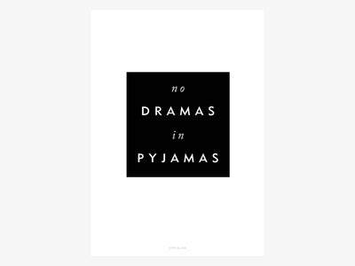 Print / No Drama