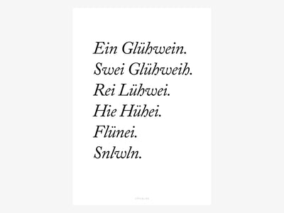 Print / Glühwein
