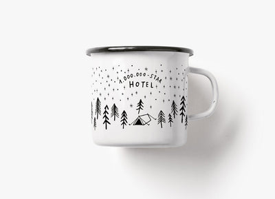 typealive - Tasse aus Emaille / 1.000.000 Stars