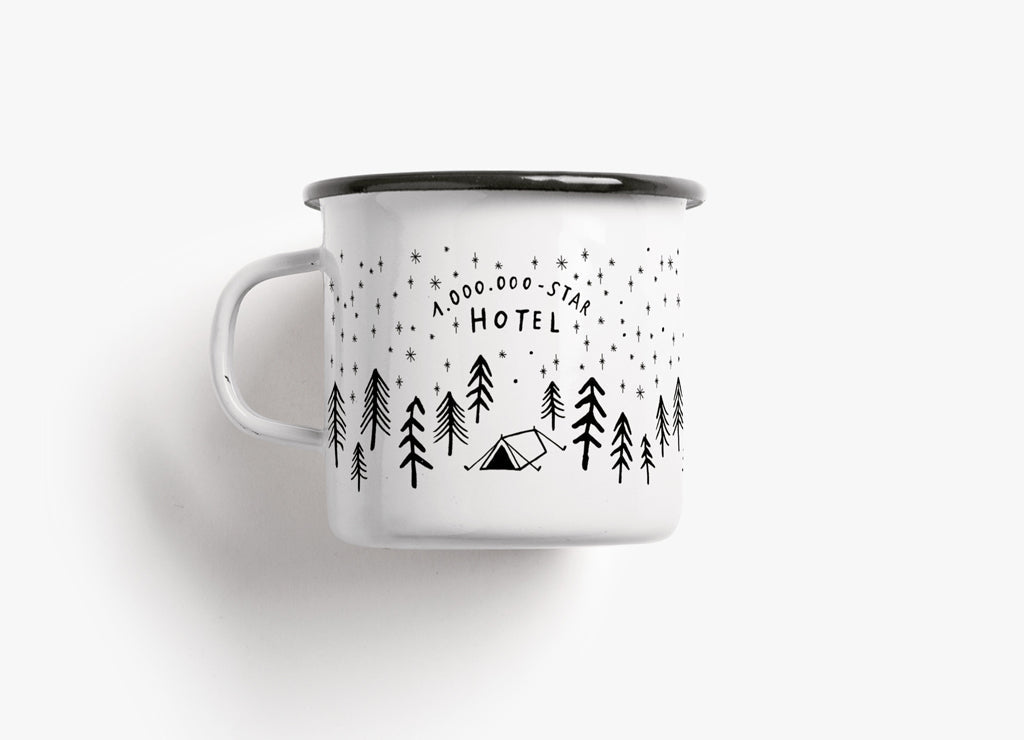 typealive - Tasse aus Emaille / 1.000.000 Stars