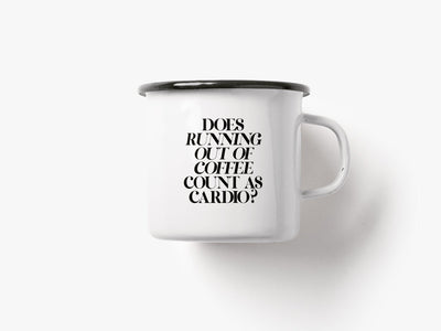 typealive - Tasse aus Emaille / Cardio