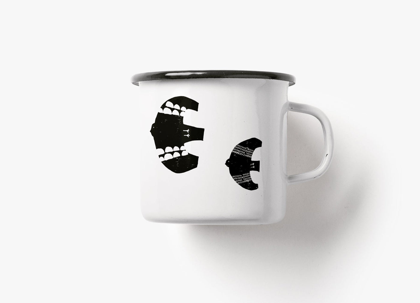 typealive - Tasse aus Emaille / Off To See The World