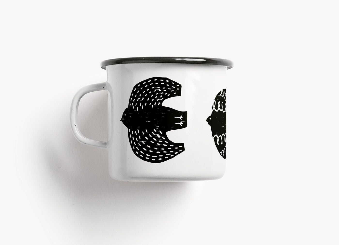 typealive - Tasse aus Emaille / Off To See The World
