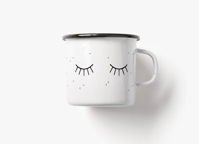 typealive - Tasse aus Emaille / Smunday