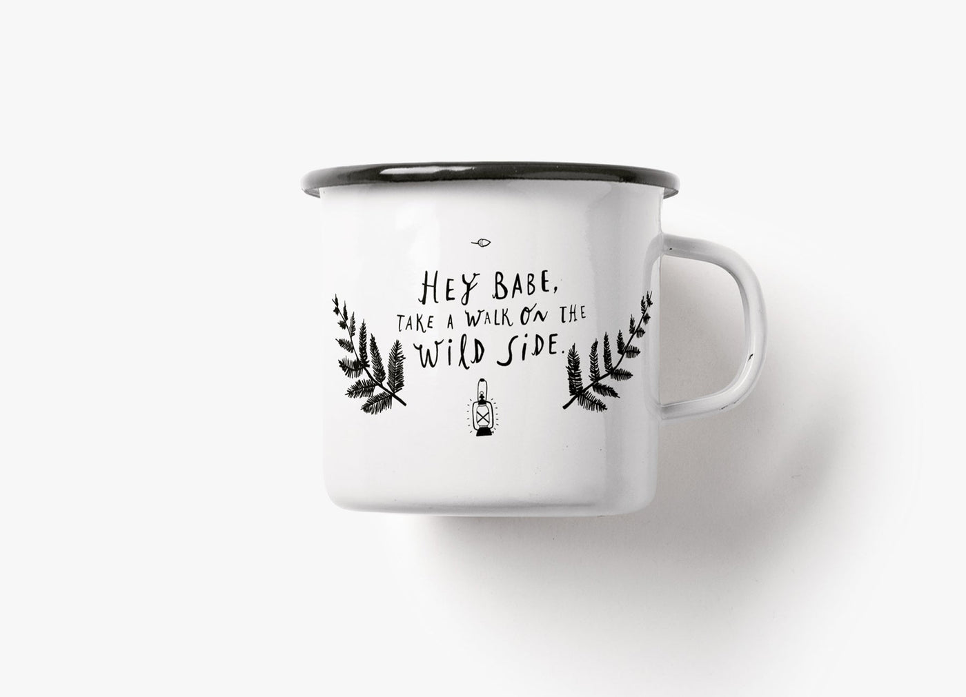 typealive - Tasse aus Emaille / Wild Side