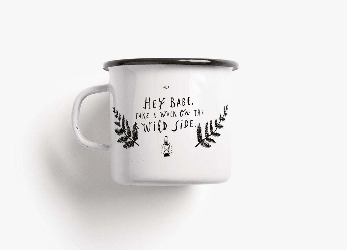 typealive - Tasse aus Emaille / Wild Side