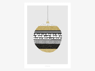 Print / Weihnachtskugel No. 3
