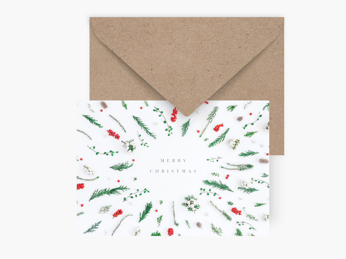 Postkarte / White Christmas No. 2
