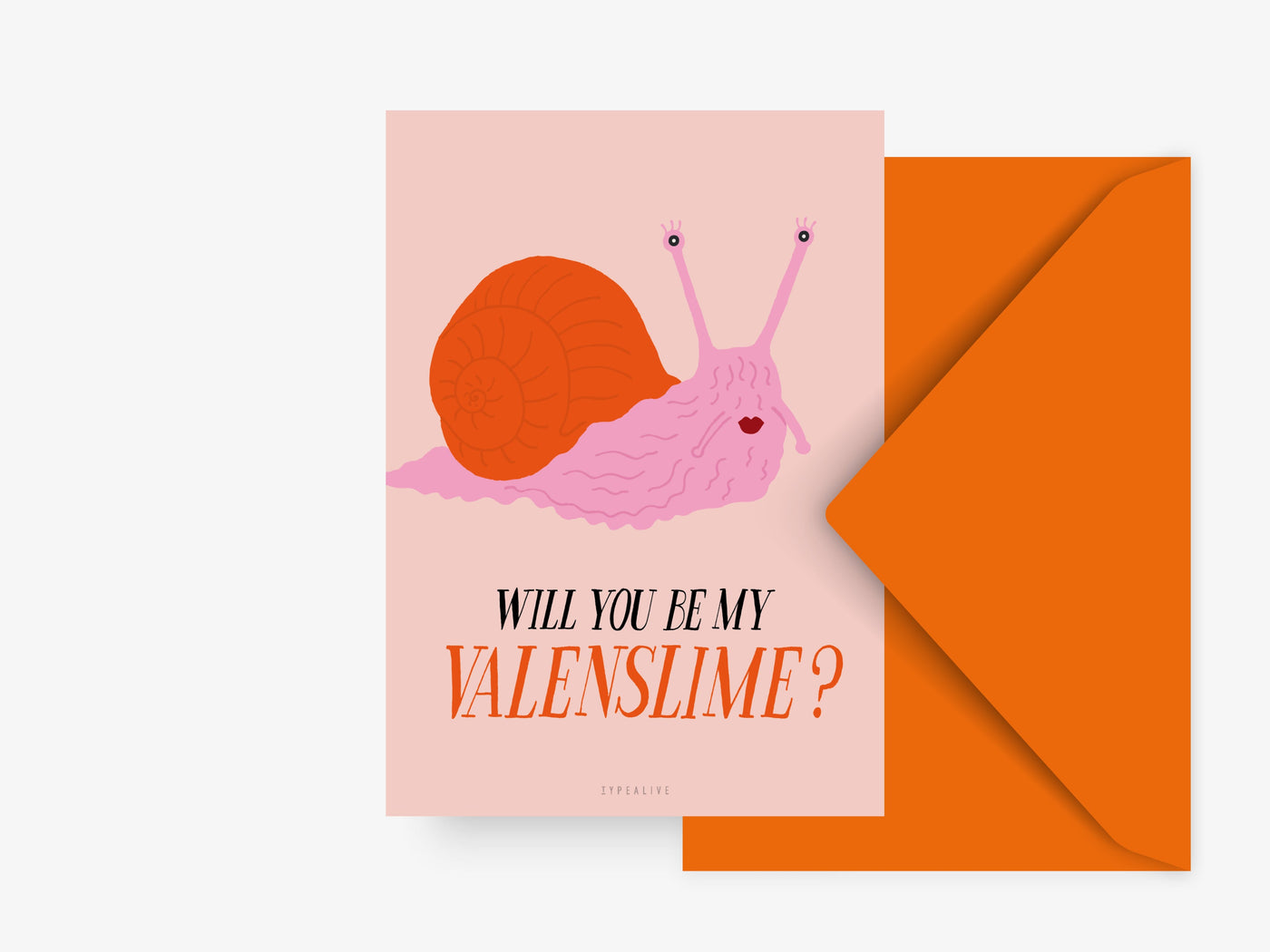 Postkarte / Valenslime