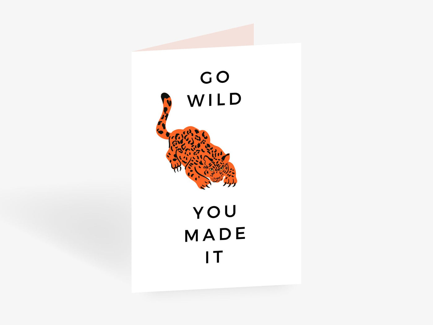 Grußkarte / Go Wild No. 2