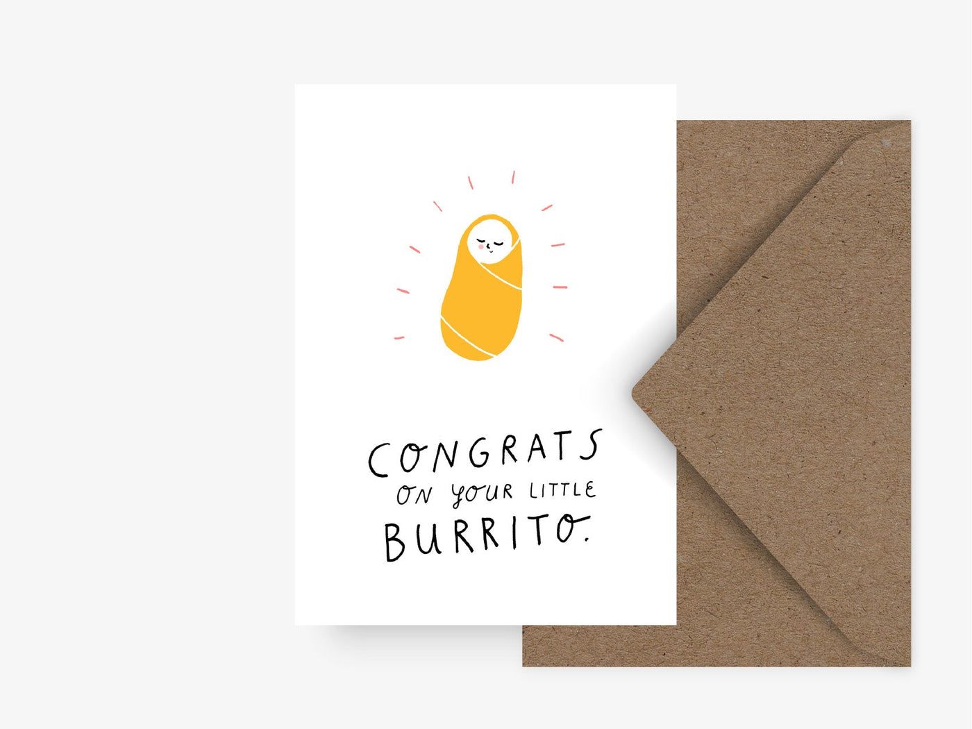 Grußkarte / Little Burrito