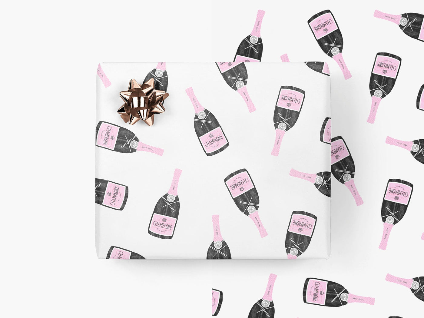 Geschenkbögen / Champagner