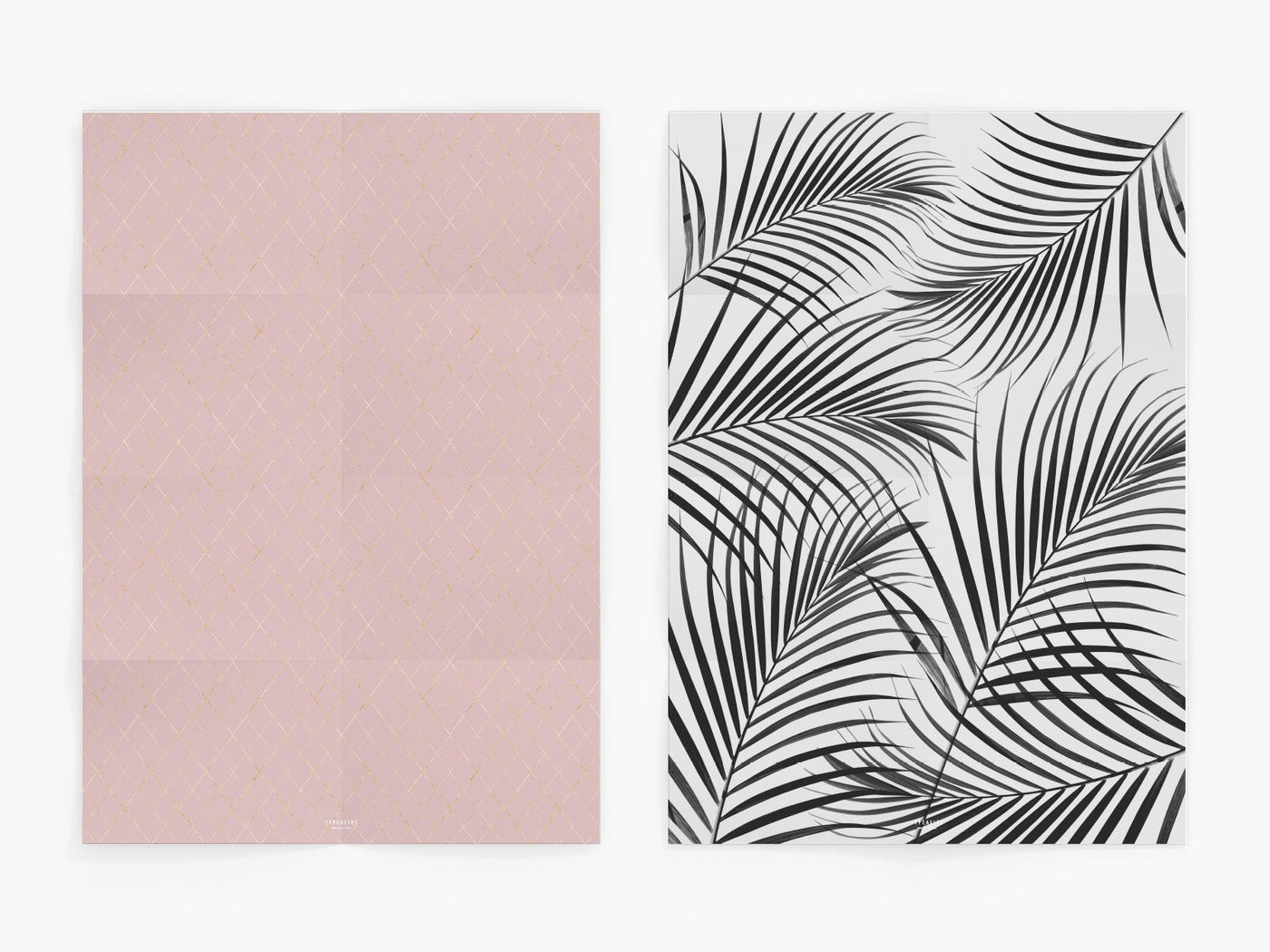 Geschenkbögen / Rose Pattern