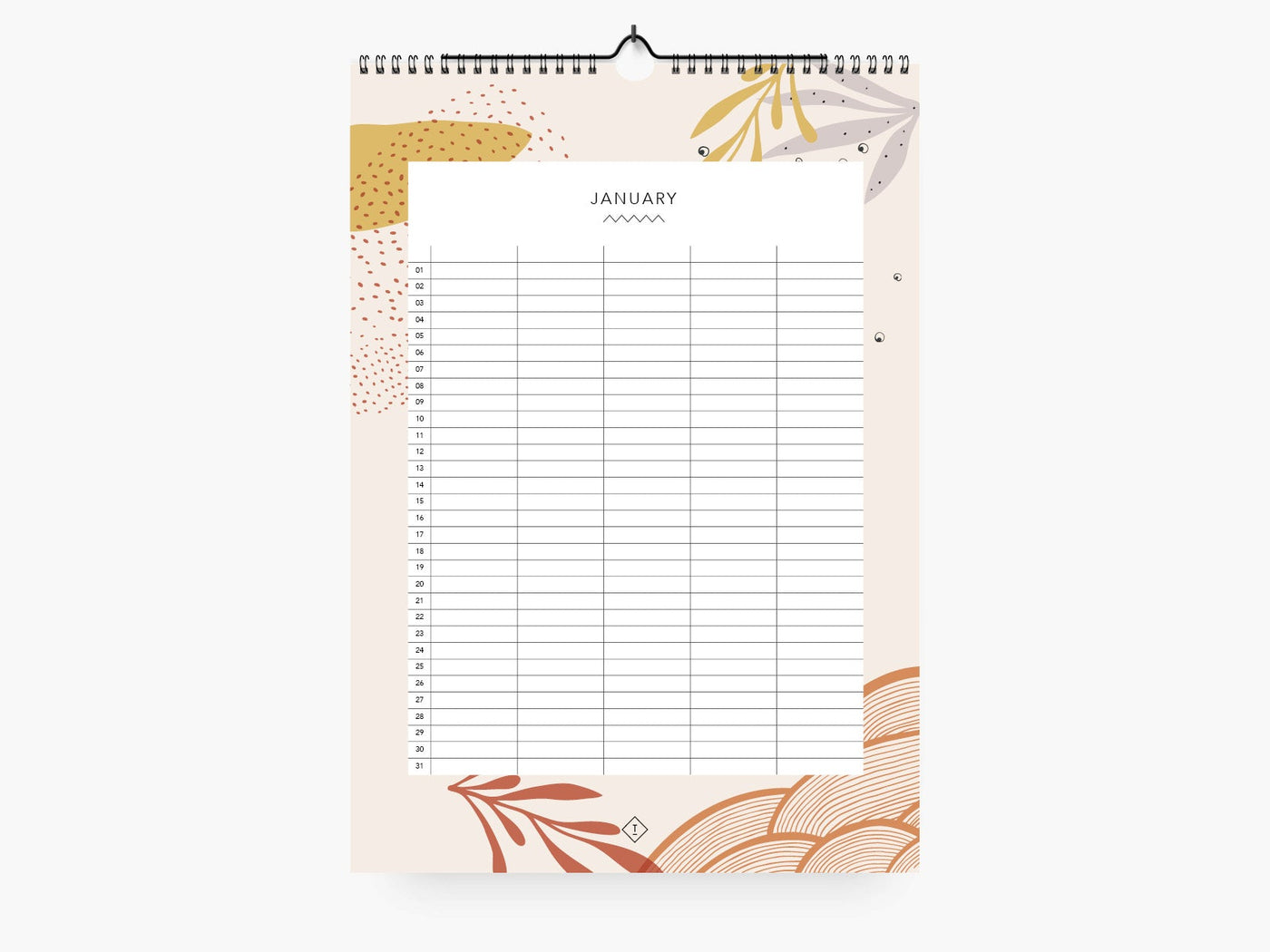 Familienkalender / Floral