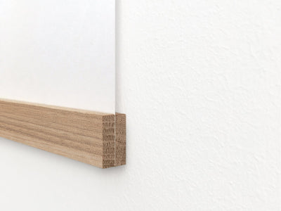 Magnetische Posterleiste / Eiche (div. Formate)