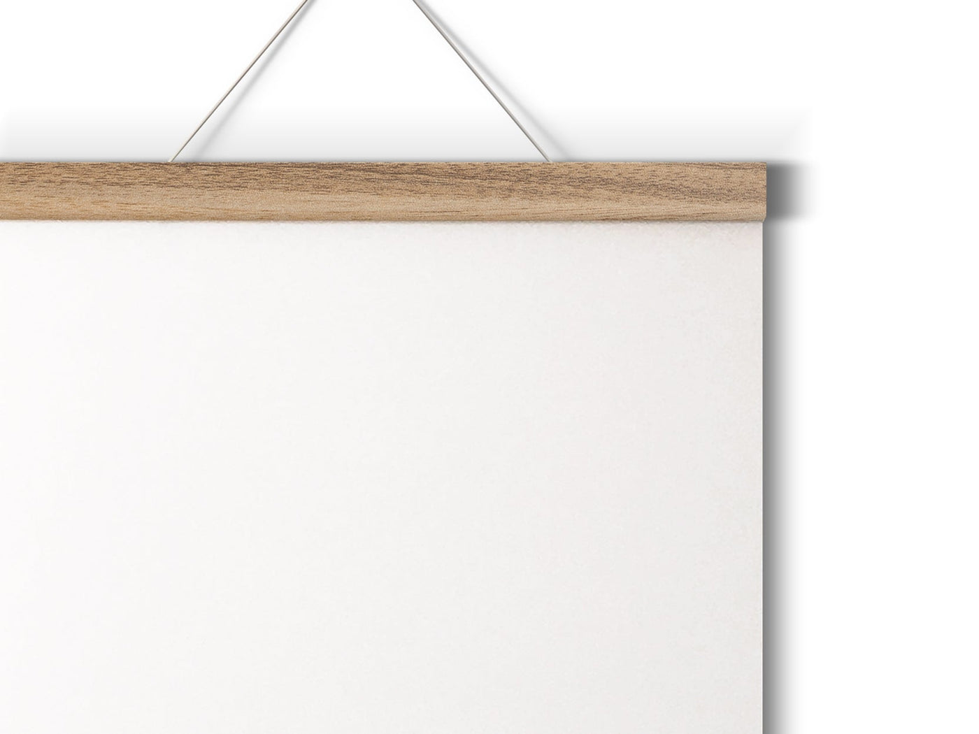 Magnetische Posterleiste / Eiche (div. Formate)