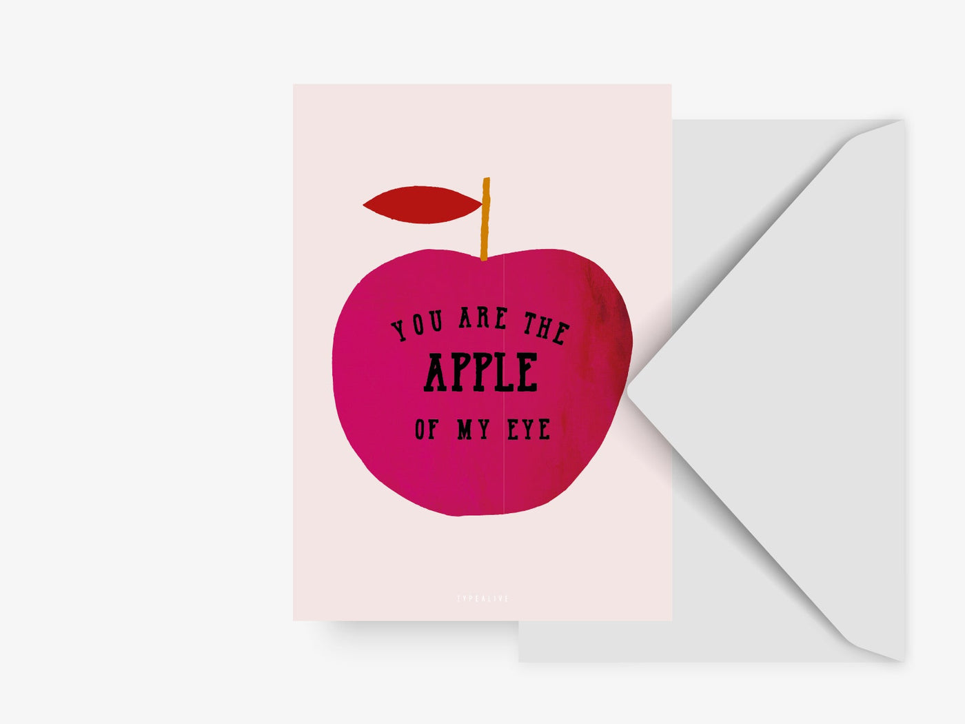 Postkarte / Apple Of My Eye