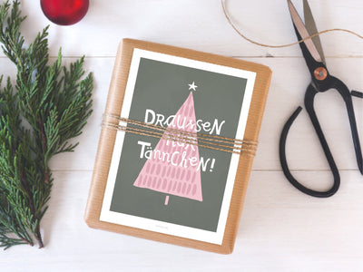 Postkarte / Die Tanne Sagt No. 2