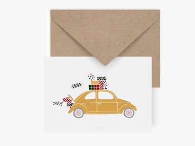 Postkarte / Driving Home For Christmas No. 1