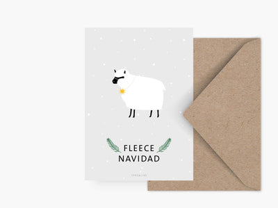 Postkarte / Fleece Navidad