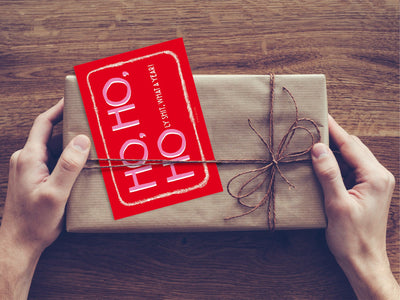 Postkarte / Ho Ho Ho-ly Shit