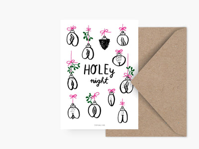 Postkarte / Holey Night